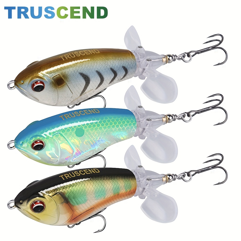 Truscend Pencil Plopper Fishing Lures: Catch Bass Catfish - Temu