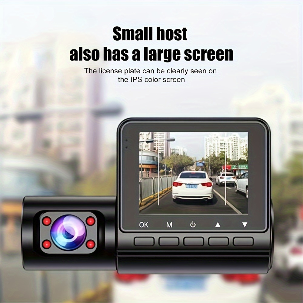 Car Dvr 3 Cameras Dash Cam Car Video Recorder Auto - Temu Sweden