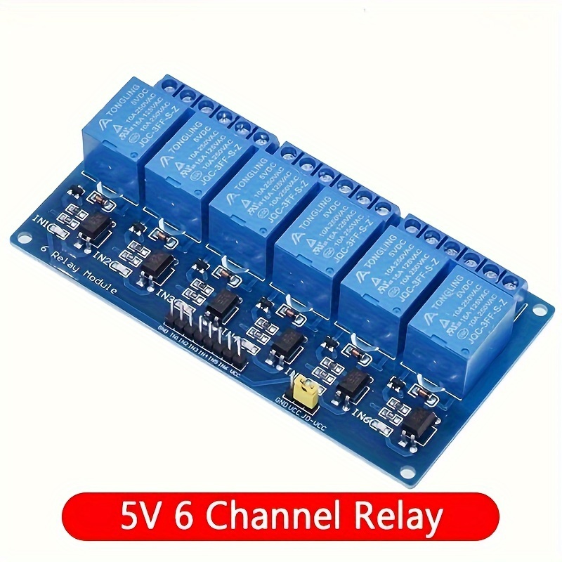 Scheda relè Relay Module, Keenso 1 canale con optoaccoppiatore Scheda di  espansione trigger a basso livello per Arduino 12V : : Fai da te