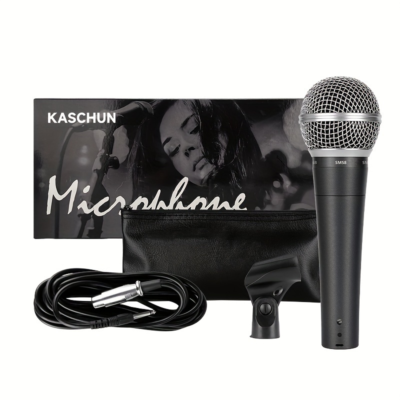 Kaschun SM58LC Microphone Filaire Professionnel Pour KTV Et - Temu Canada