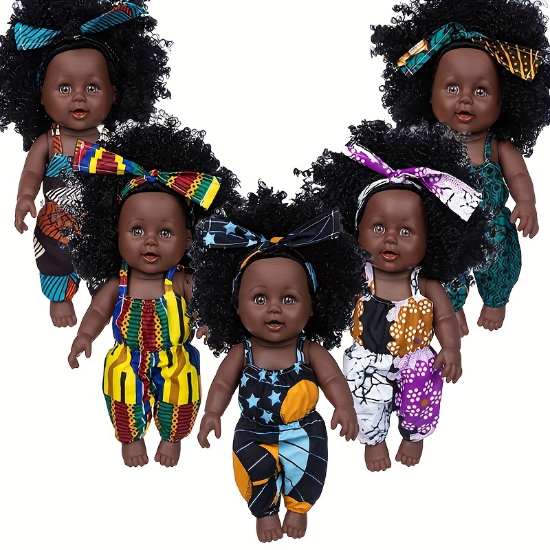 Poupée Noire 12 Pouces Bébé Fille Poupée - Poupée Africaine pour