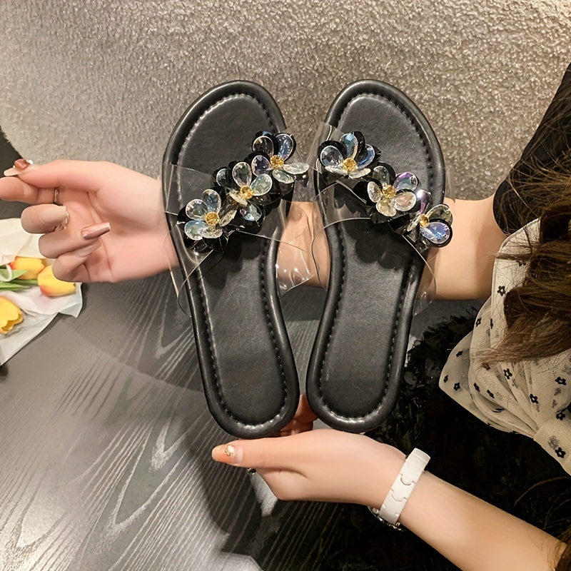 3 strap slide discount sandals