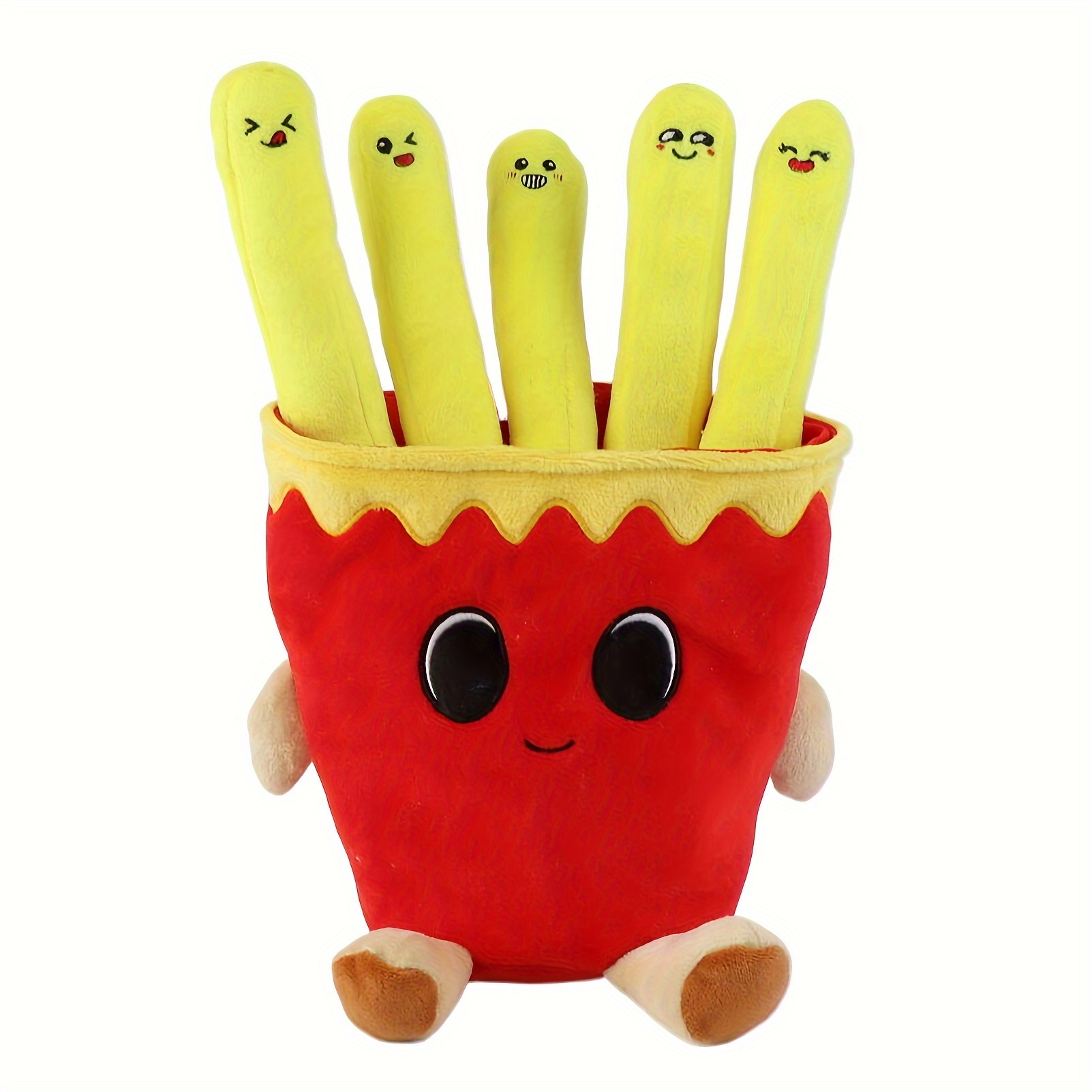 Emotional Support Smile French Fries Plush Stuffed Toy Plush - Temu
