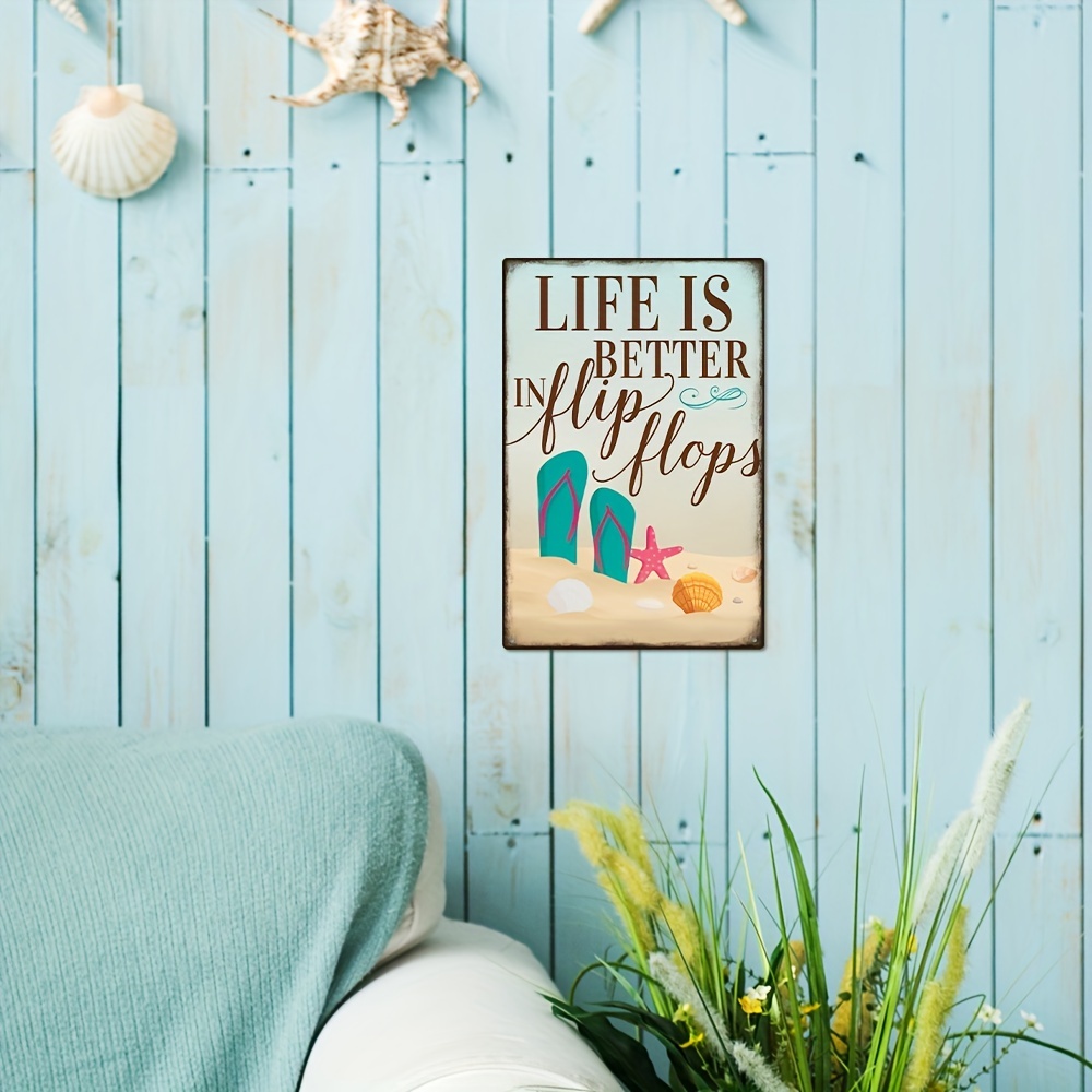 Flip flop cheap wall plaque