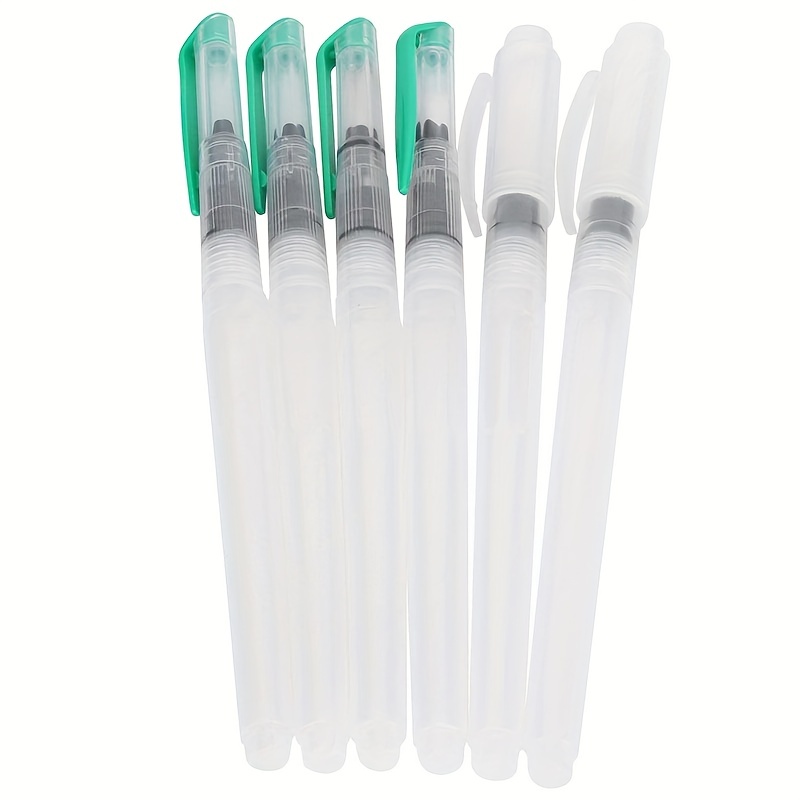 Water Brush Pens Set Broad Detailed Tiny Tip Nylon - Temu