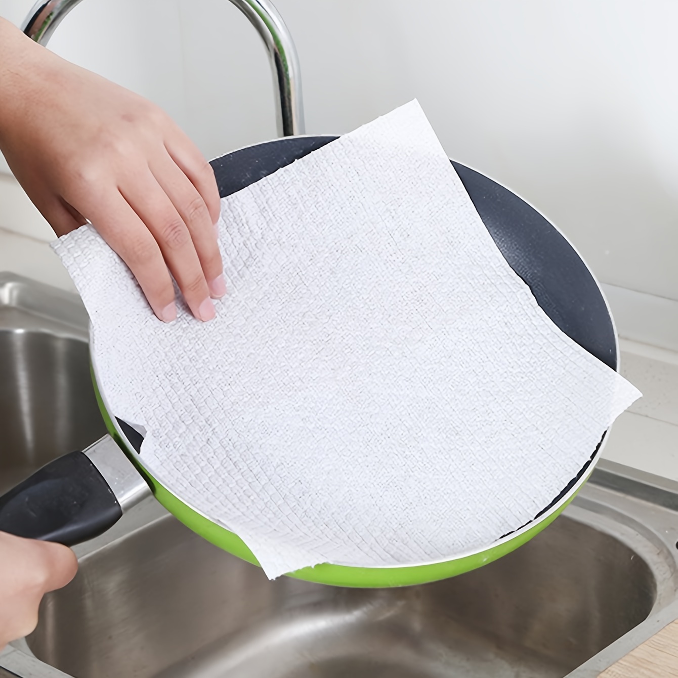 20pcs Kitchen Dish Cloths Soft Absorbent Dish Rag Reusable Dish Towels  Household Washable Cleaning Cloth Housework Clean Towel Kitchen Cleaning