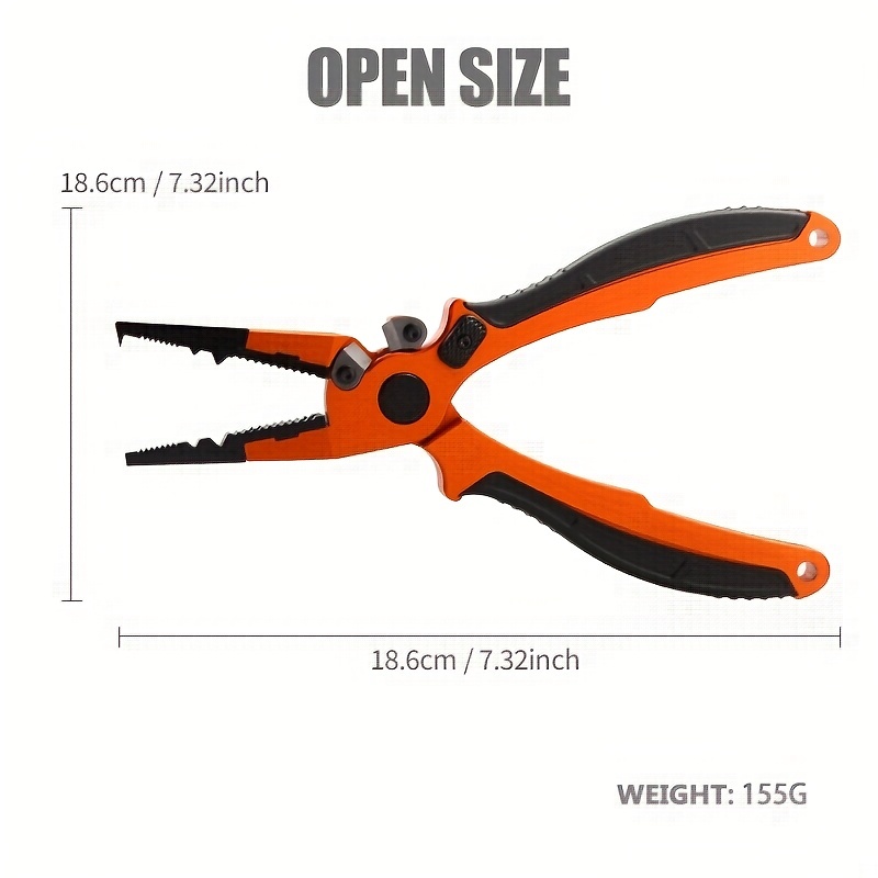 Durable Aluminum Multifunctional Fishing Pliers Slip - Temu