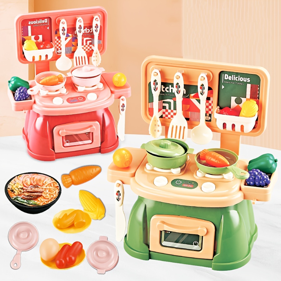 Simulated Kitchen Stove Toy Set Early Education Pretend Kitchen