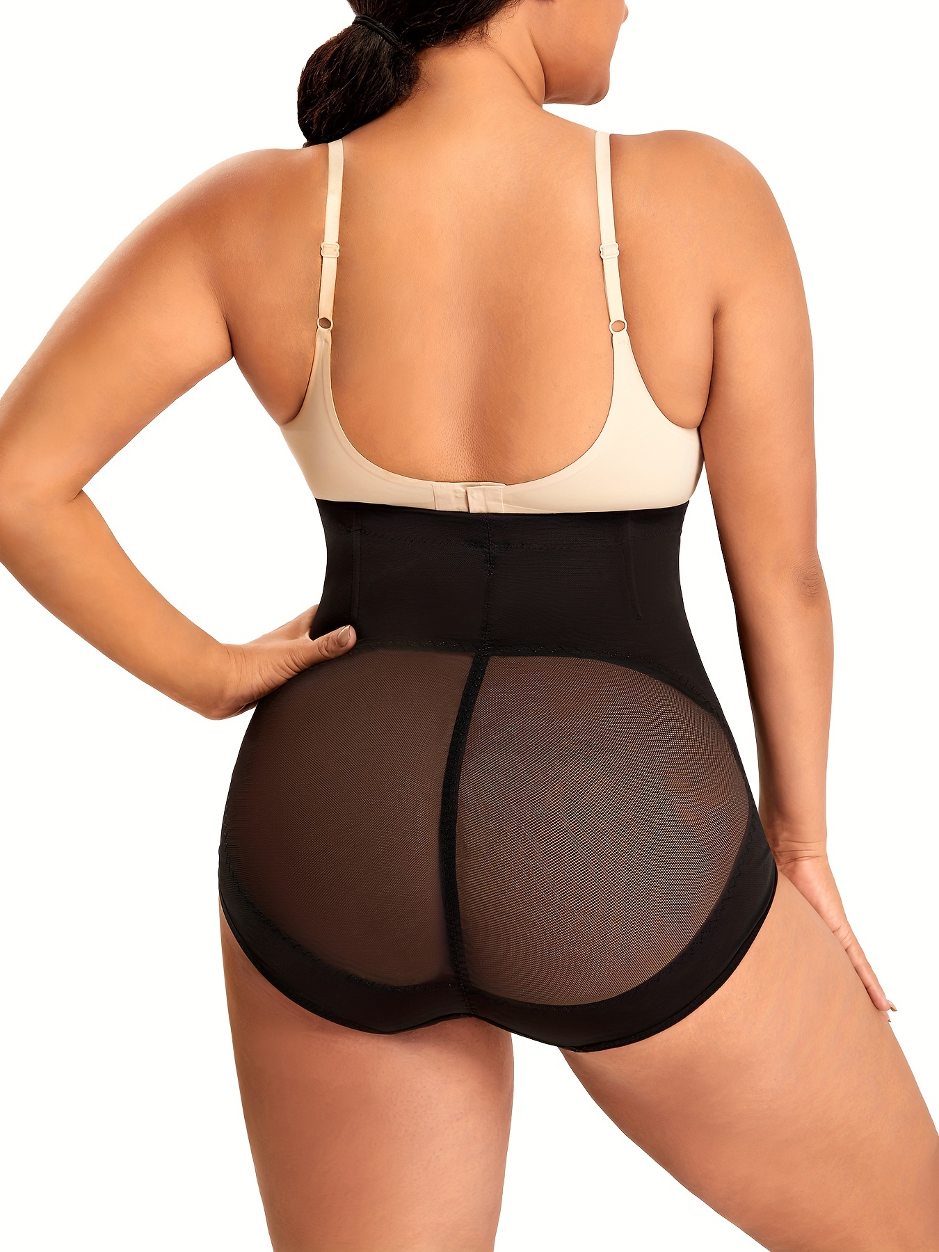 EXQUISITE FORM 2-Pack Floral Jacquard Slimming Body Shaper Panties