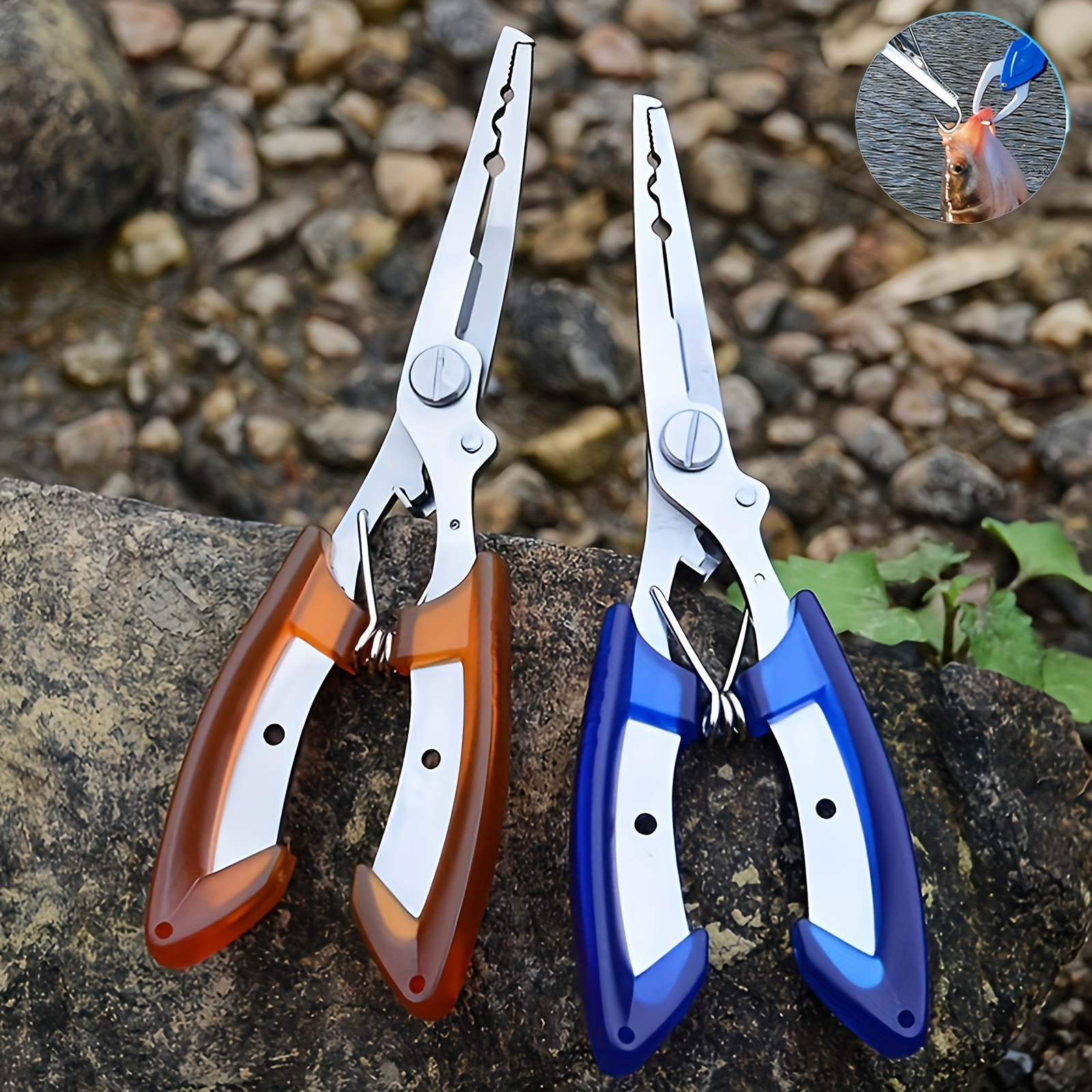 Stainless Steel Fishing Pliers Multifunctional Fishing - Temu