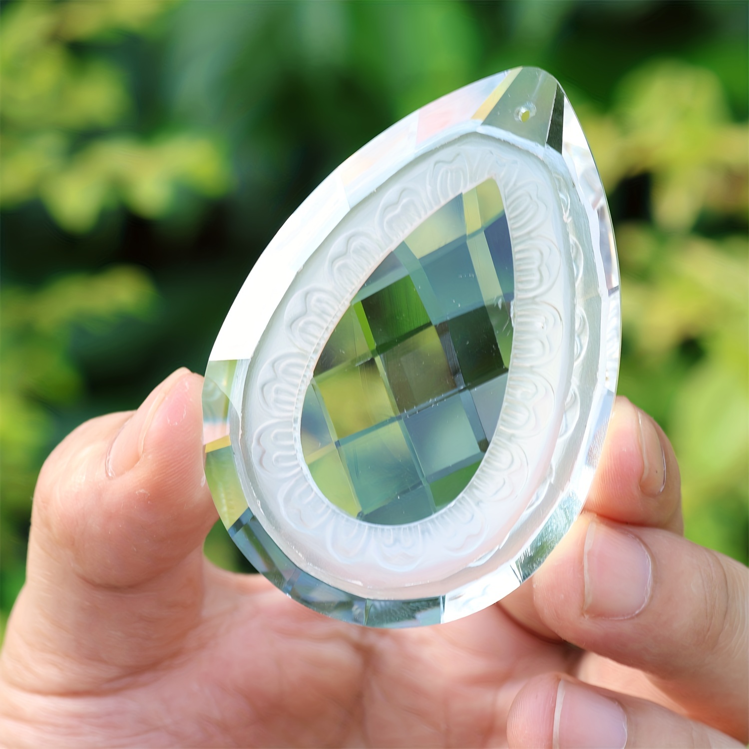 1pc Capteur De Soleil En Cristal Transparent 76mm Croix - Temu Canada