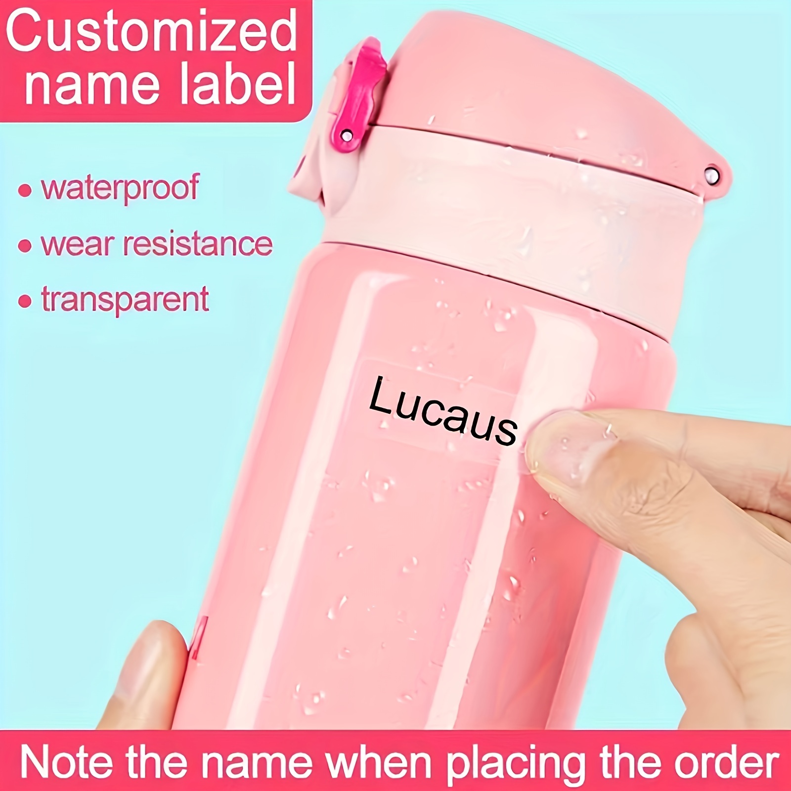 Kids Personalized Water Bottles / Back to School / Kids Cups With