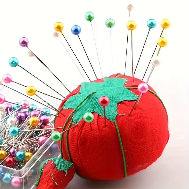 100pcs Colorful Handmade Positioning Pins Ball Head Pins For Sewing And Beading Jewelry Making Accessories Small Business Supplies