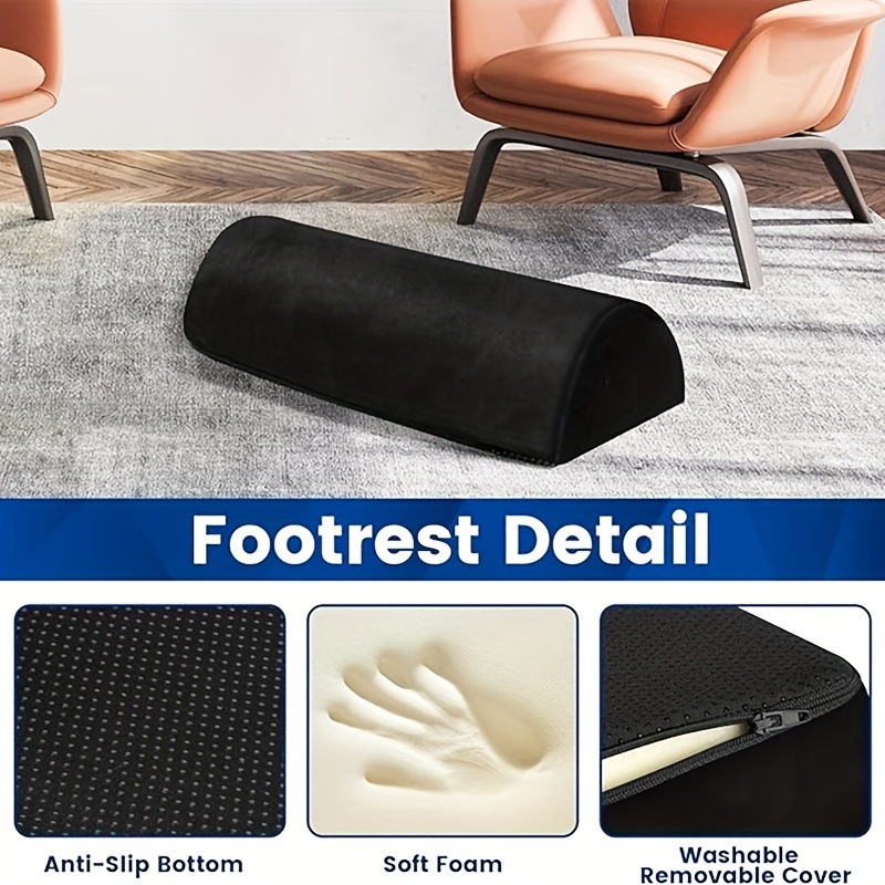 Furniture Living Room, Living Room Chairs, Foot Rest Office, Desk Foot  Rest