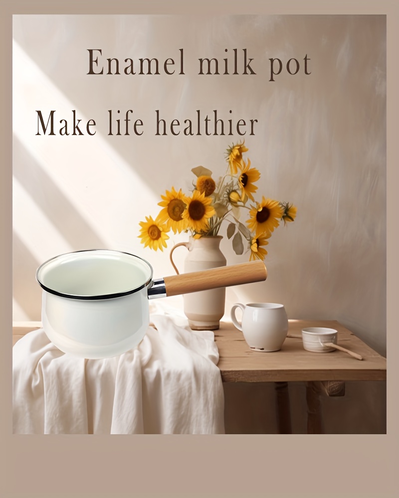 Milk Pot Japanese Milk Pot Zinc Alloy Non stick Pot Milk - Temu