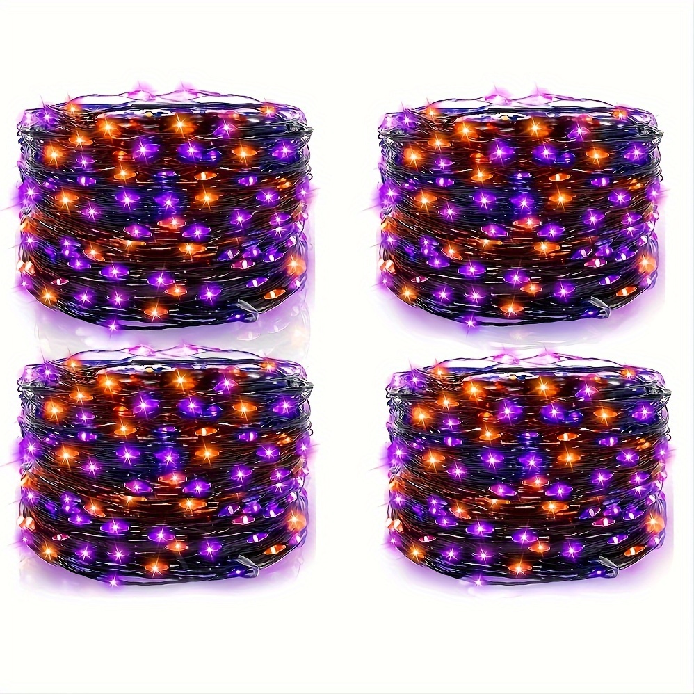 33ft 100 LED Rope Lights with Timer, 8 Modes, Low Voltage