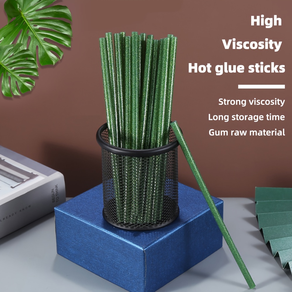 12pcs Glitter Hot Glue Sticks Color Glue Sticks, Mini Hot Glue Gun Sticks  For Glue Gun, Colored Glue Sticks, Hot Melt Glue Sticks For DIY Art Craft, 7