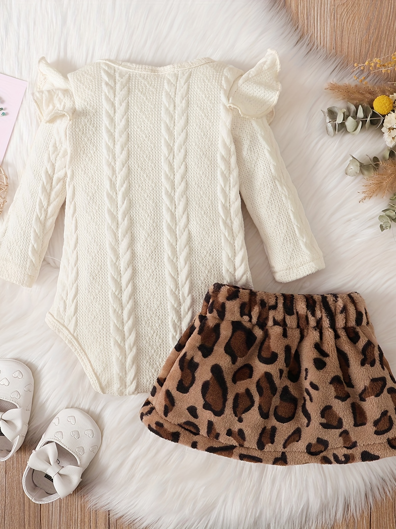 Embroidered leopard outlet skirt