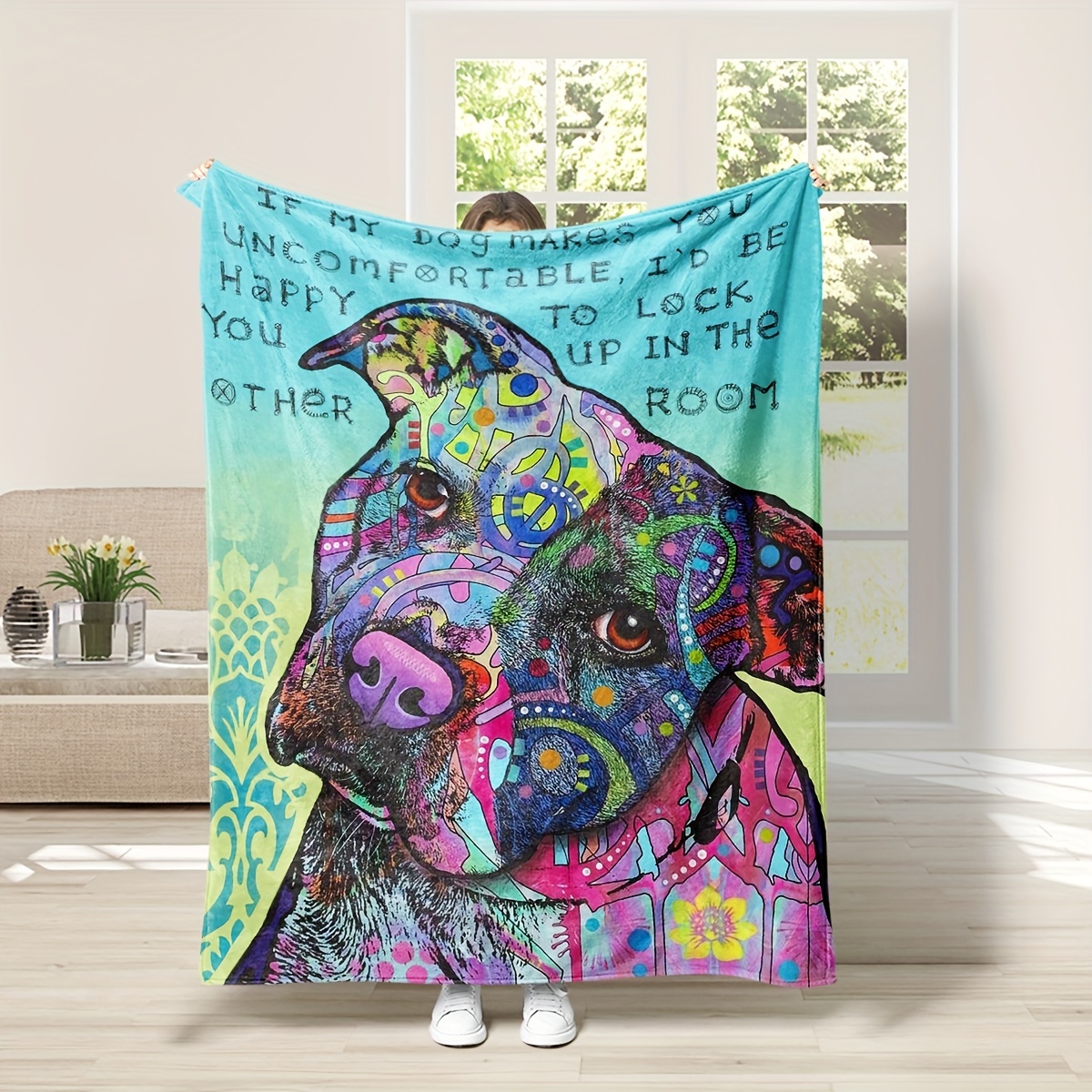 Print my dog on best sale a blanket