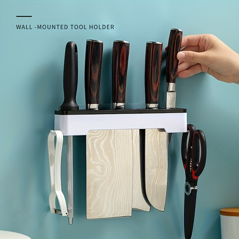 DIY : Un porte couteaux  Porte couteau, Rangement couteau, Porte