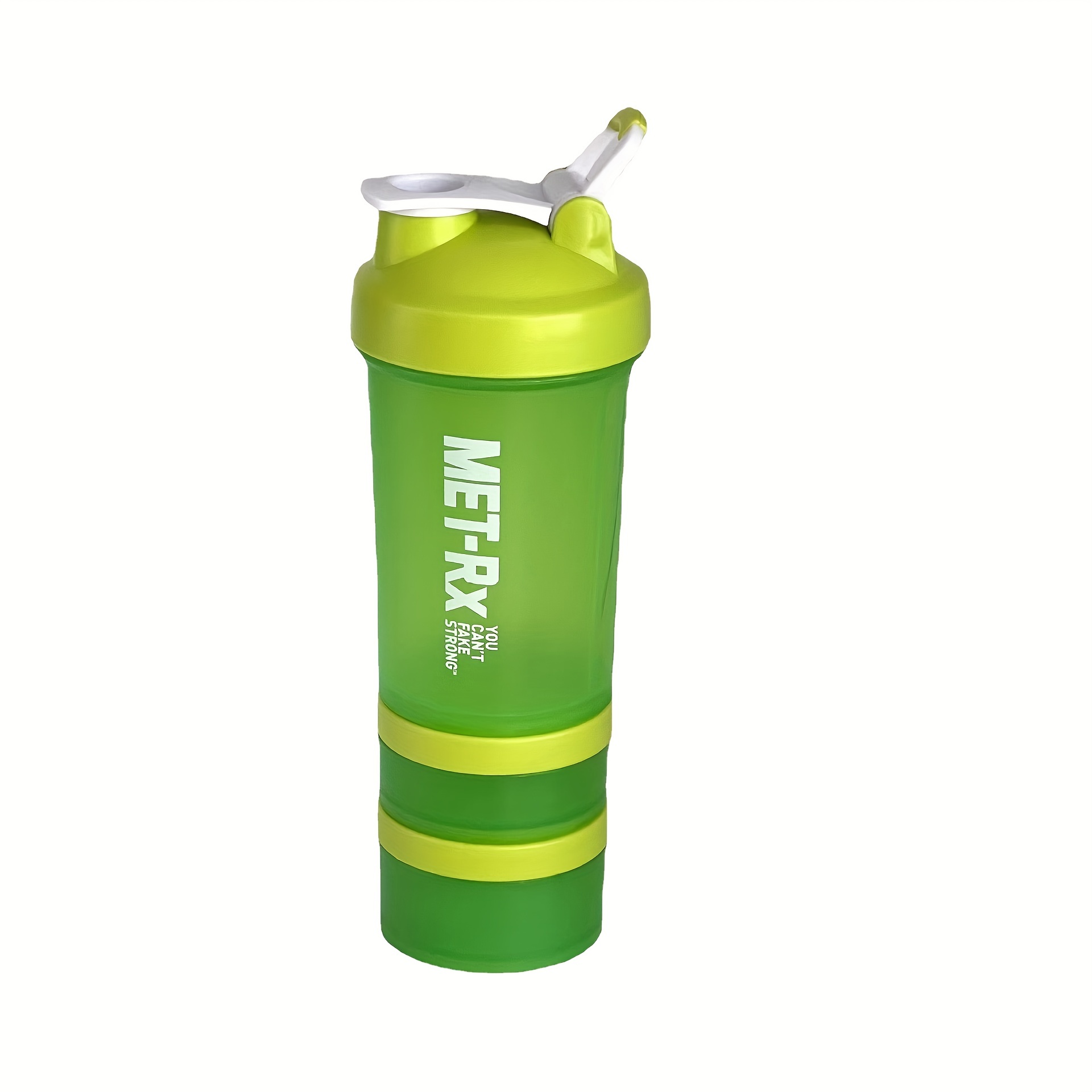 Protein Shaker Bottle, Mixer Cup With Powder Storage, Portable Workout  Water Cup For Running Cycling Fitness - Temu