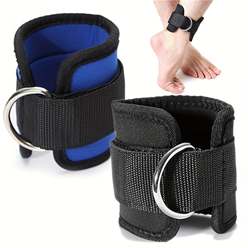 Adjustable D ring Ankle Straps Cable Machines Comfortable - Temu Canada