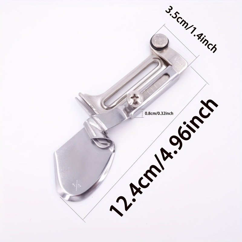 1pc Adjustable Bias Tape Binding Foot Snap On Presser Foot For Brother  Sewing Machine Accessories
