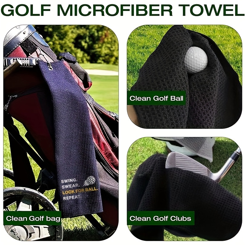 Embroidered Funny Golf Towel With Clip Perfect Golf Gifts - Temu