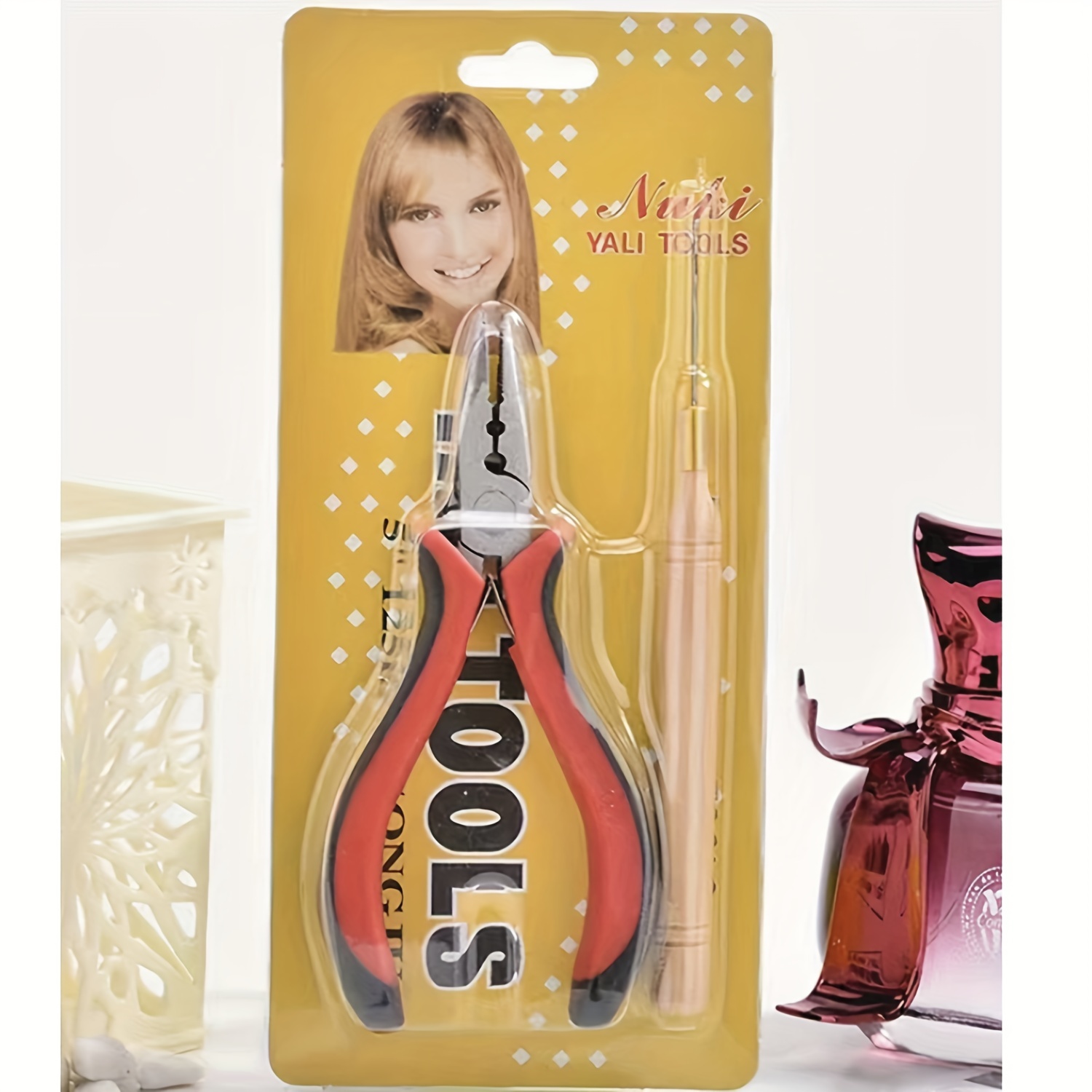 Hair Extension Tool Set With Pliers Hook Needle And Silicone - Temu