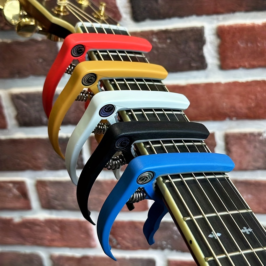 Capodastre en alliage d'aluminium de couleur bois pour guitare électrique à  6 cordes, avec 3 choix de couleurs aléatoires, accessoires de guitare -  AliExpress