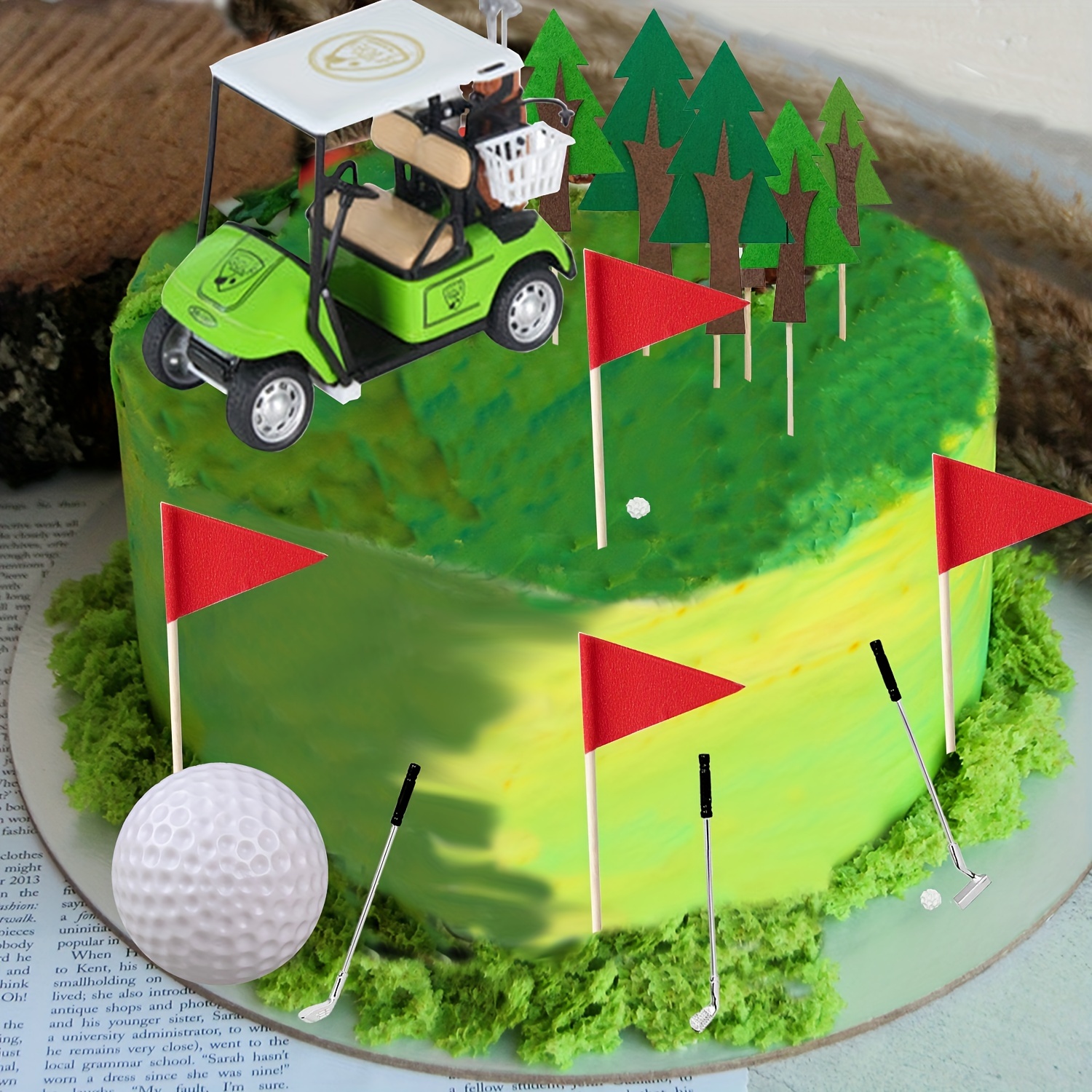 Golf Cart, Heading for the Green DecoSet® Cake Decorating Kit - East Valley  Cake Decorating Supply