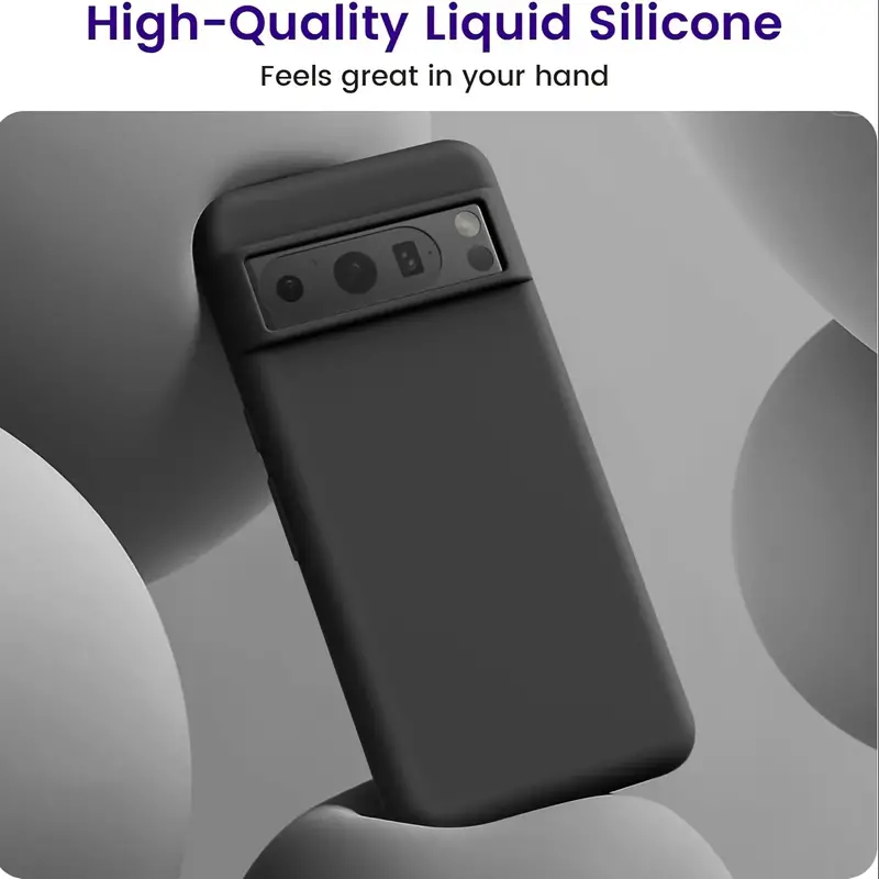 Google Pixel 8 Pro Case Silicone Shockproof Slim Thin Soft - Temu