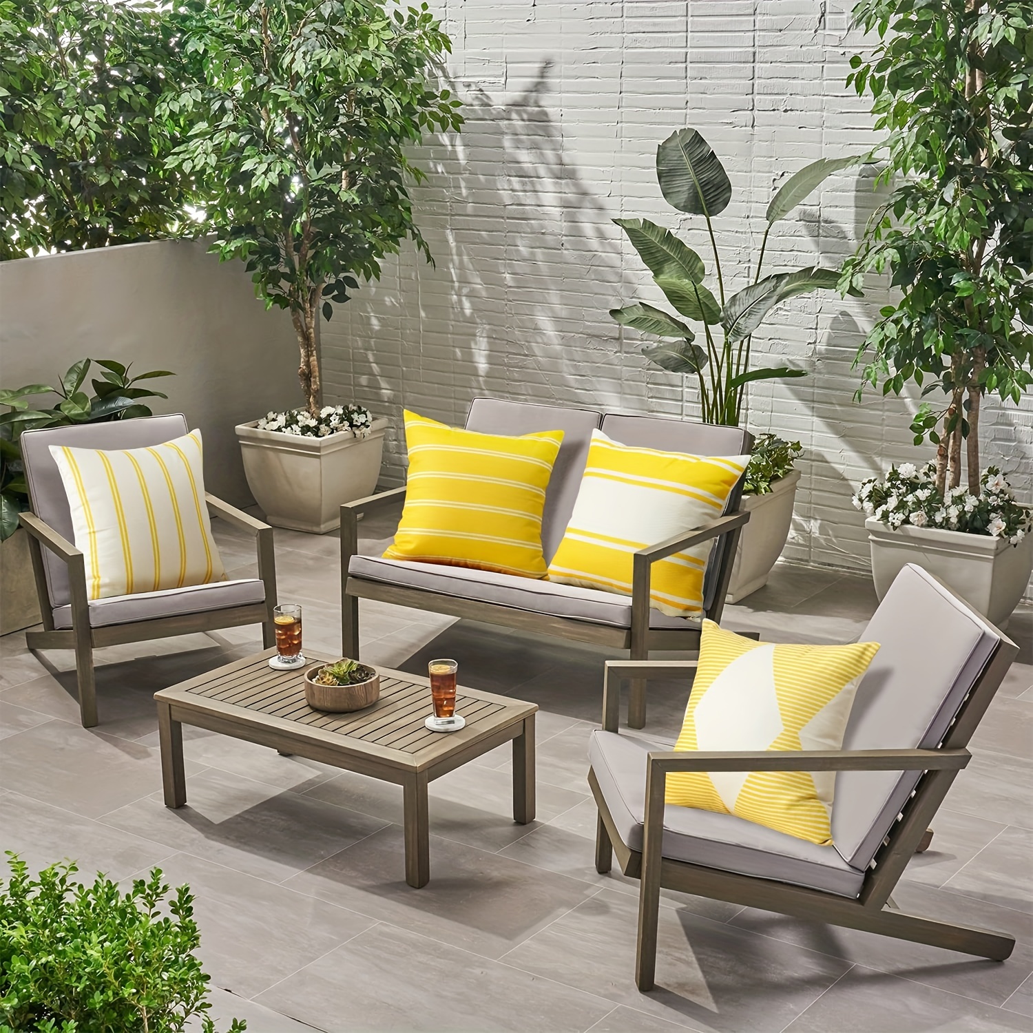 4pcs tropical style throw pillow covers decorative   covers for living room bedroom sofa double sided printing pillow core not included Product details 4