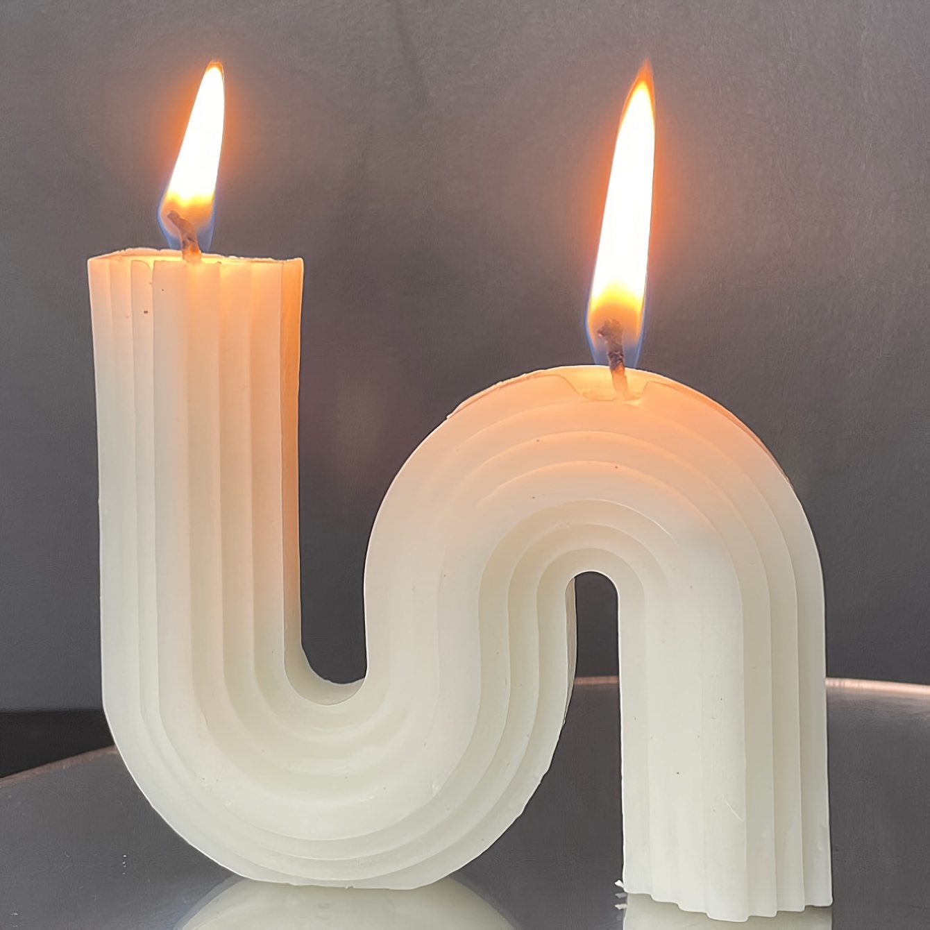 Twist Shaped Candles Aesthetic Trendy Candles soy Wax - Temu