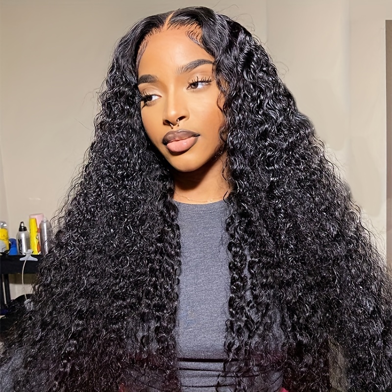 20 inch Deep Wave 13x4 transparent lace front wig (180 density) | Glammed  by JennJo