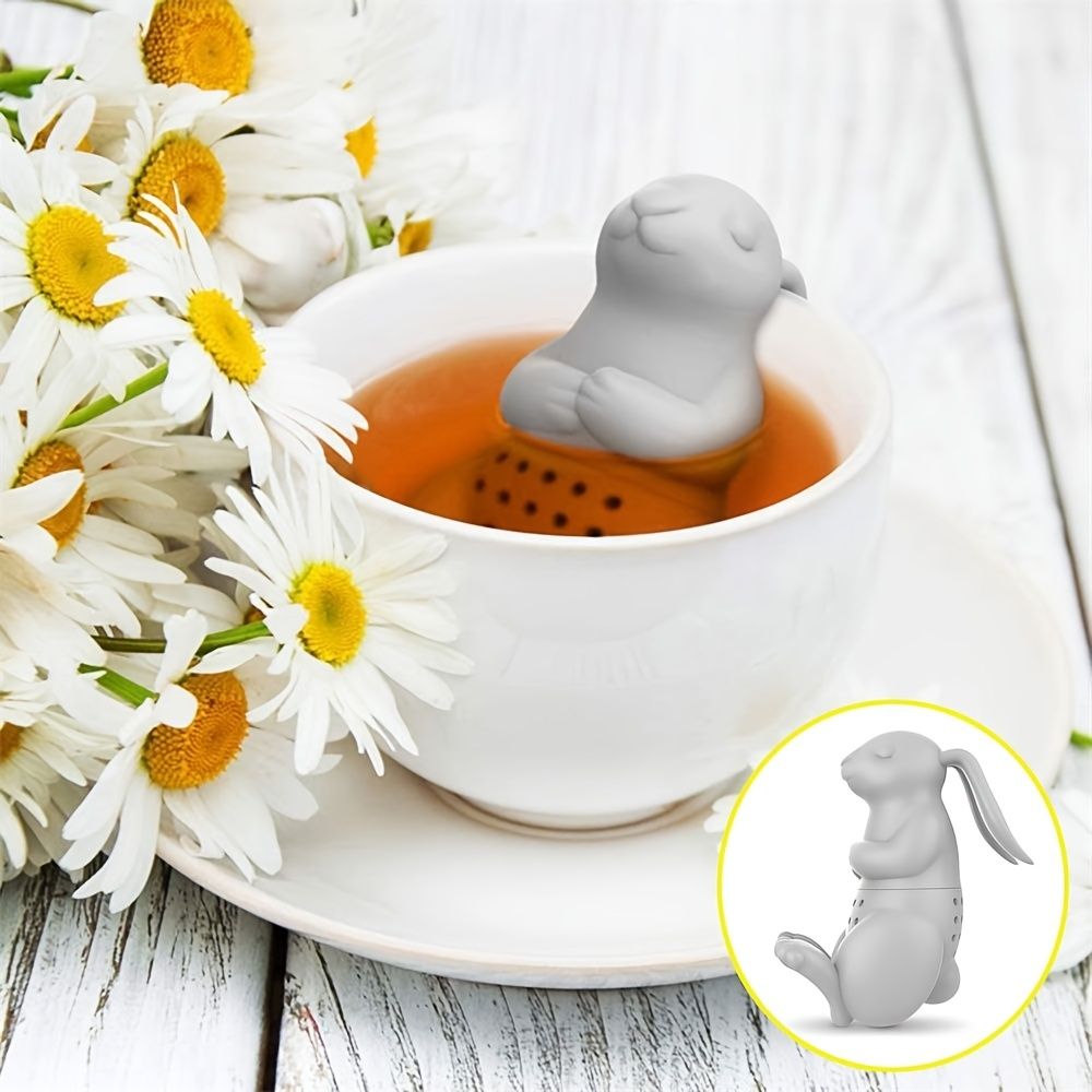 1pc Funny Rabbit Silicone Tea Brewer Mini Animal Tea Strainer Creative Cute  Tea Infuser Household Afternoon Tea | Shop Now For Limited-time Deals |  Temu Canada