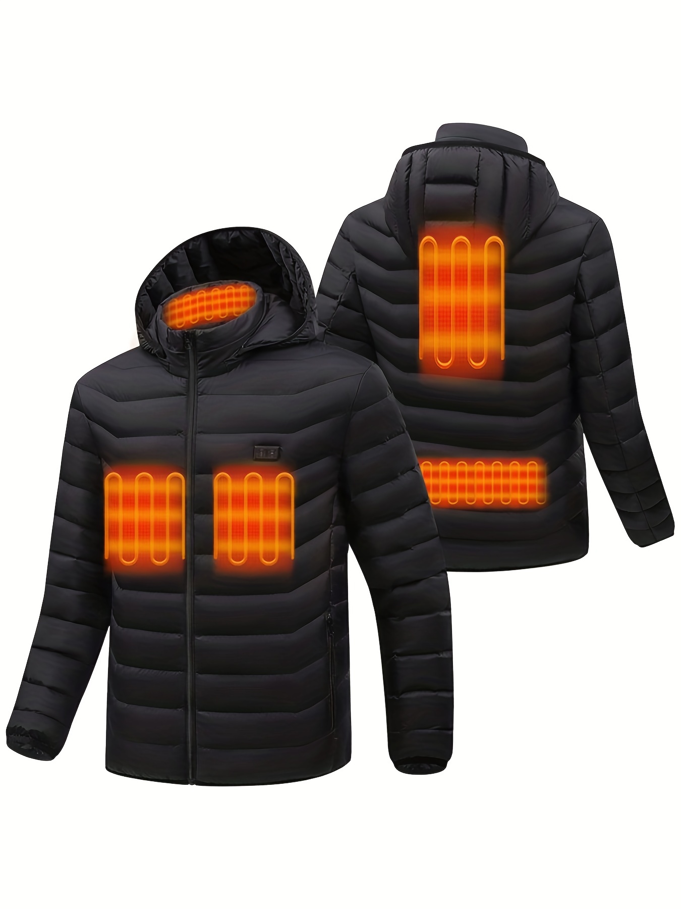 Heated Jacket for Men and Women, Three-Speed, Heating Vest,Unisex Heated  Vest Casual Slim Fit for Skiing Fishing(Without Battery),Yellow-3XL :  : Clothing, Shoes & Accessories