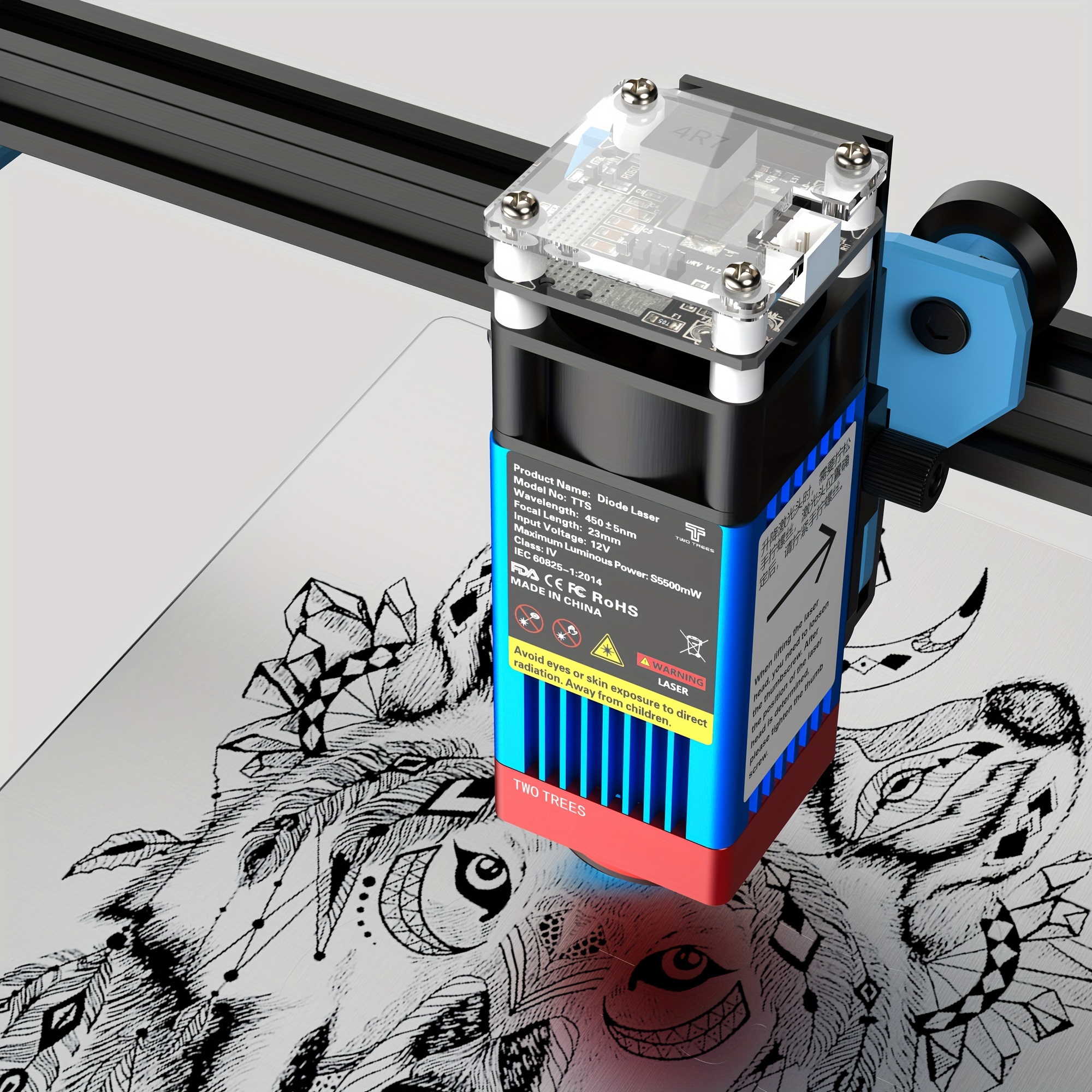 Laser Engraver High Accuracy Laser Power Engraving Cutting - Temu