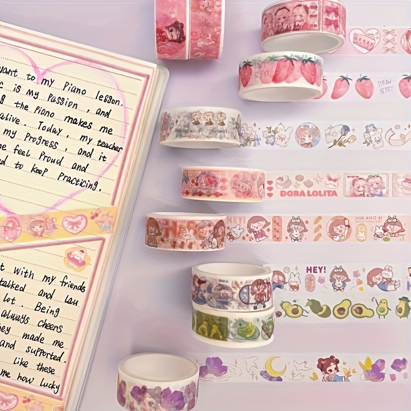 Mermaid Washi Tape. Planner Decoration. Kawaii Washi Tape. Cute