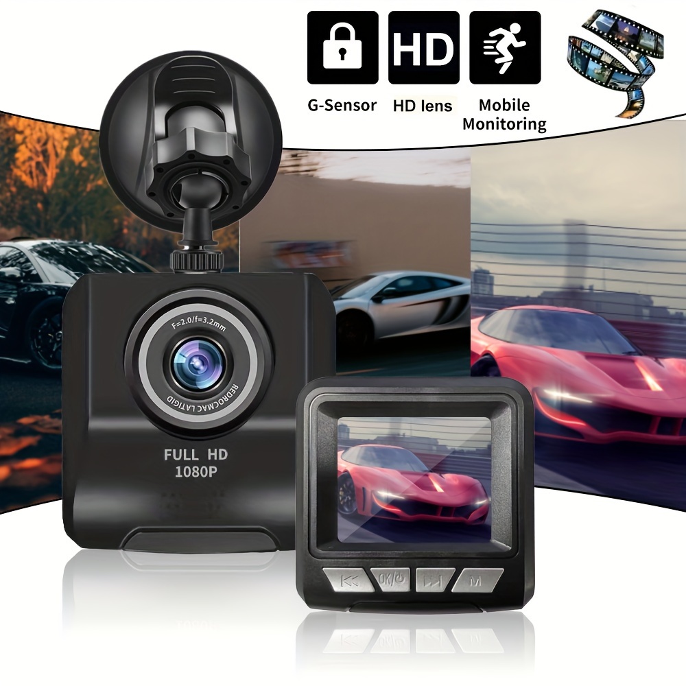 2.4 Dash Camera for Cars Full HD 1080P with Night Vision G Sensor LCD  Vehicle Video Recorder Car Dash Cam DVR Driving Recorder