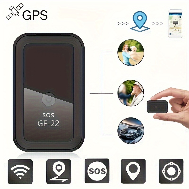Mini Tracker GPS/GSM GF-02, pour Moto, Voiture, Camion, localisateur  Anti-perte dispositif de suivi