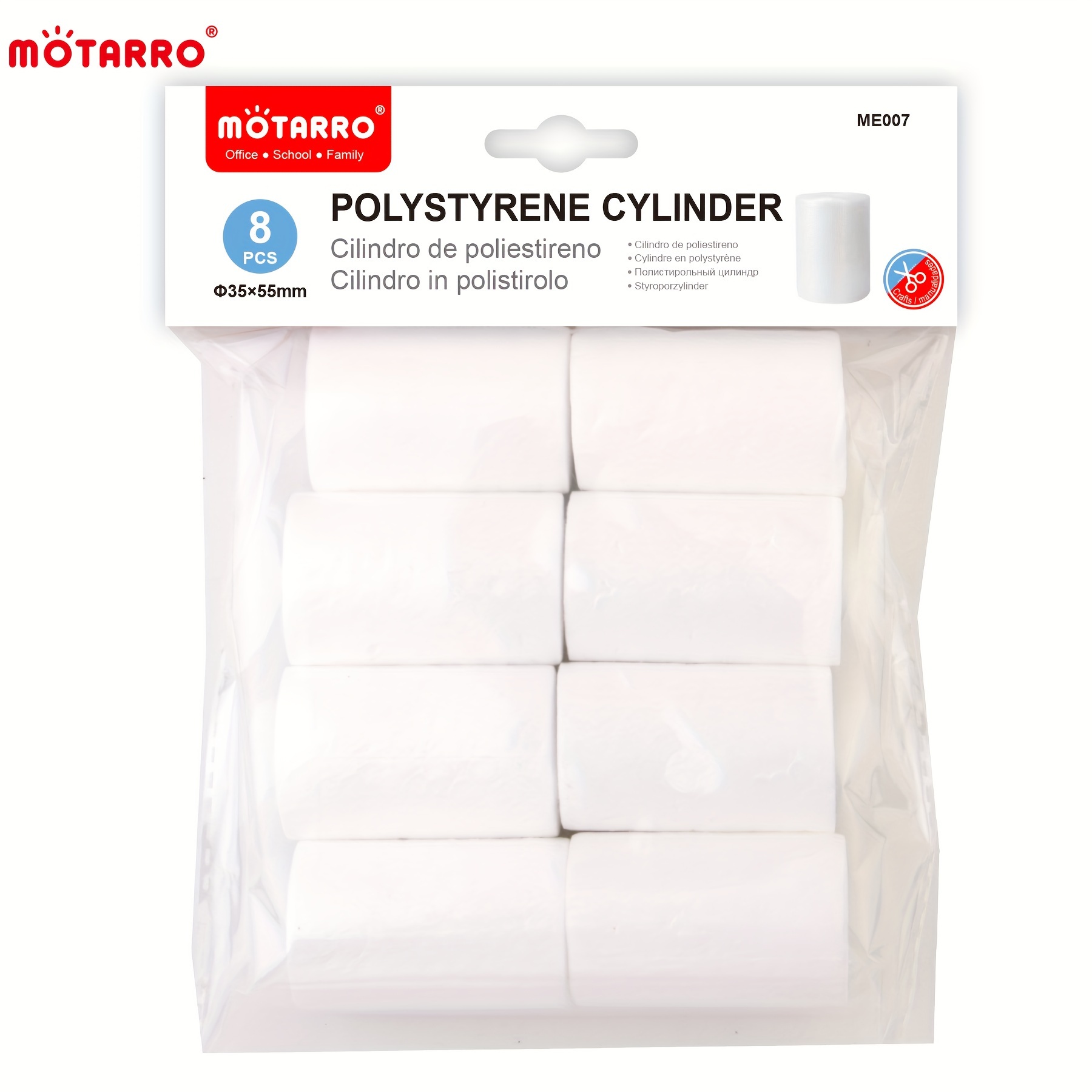 Foam Circles For Crafts Polystyrene Cylinders For Painting - Temu