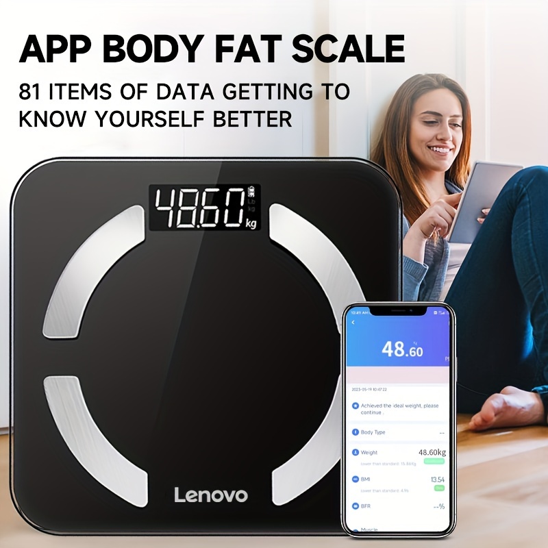 Accuway Smart Body Fat Scale Weight Scale High Precision Bluetooth  Electronic Weight Scale HD Display 400 Lbs Multiple Health Data Analysis  BMI Fat Mu