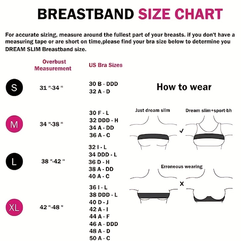 Adjustable Breast Support Band For Post surgery Recovery And - Temu