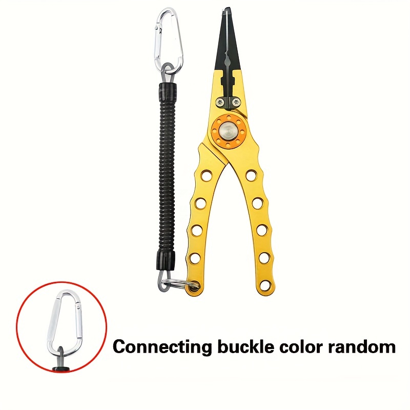 Aluminum Alloy Fishing Pliers Long Mouth Fishing Line - Temu New