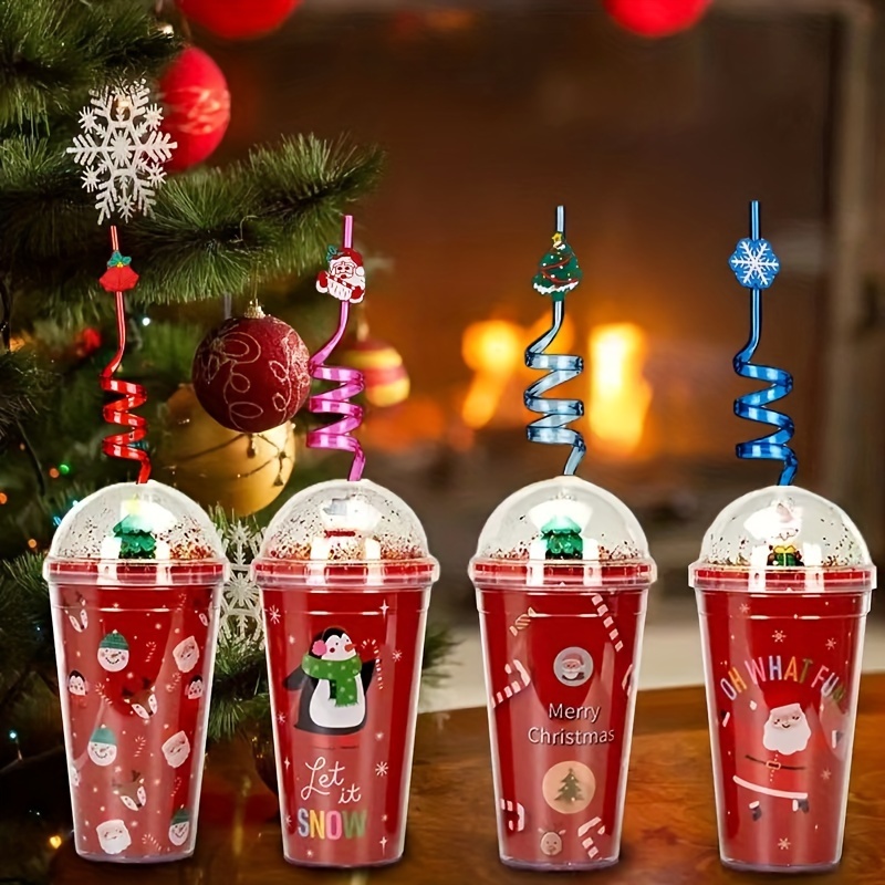 Christmas Straws, Kids Straw, Crazy Straws, Holiday Decor