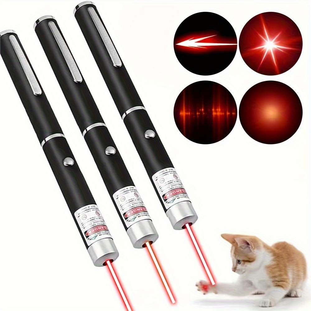Pet Toys® Lumière laser de haute qualité pour chats, Rechargeable USB, Pointeur