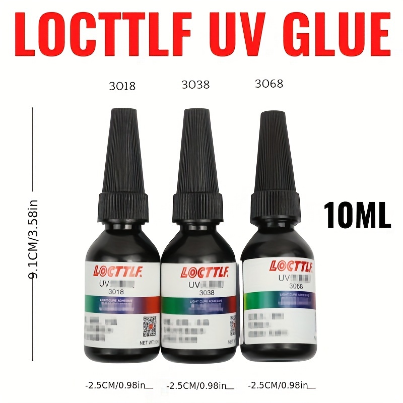 Uv Glue Curing Adhesive Transparent Crystal Glass