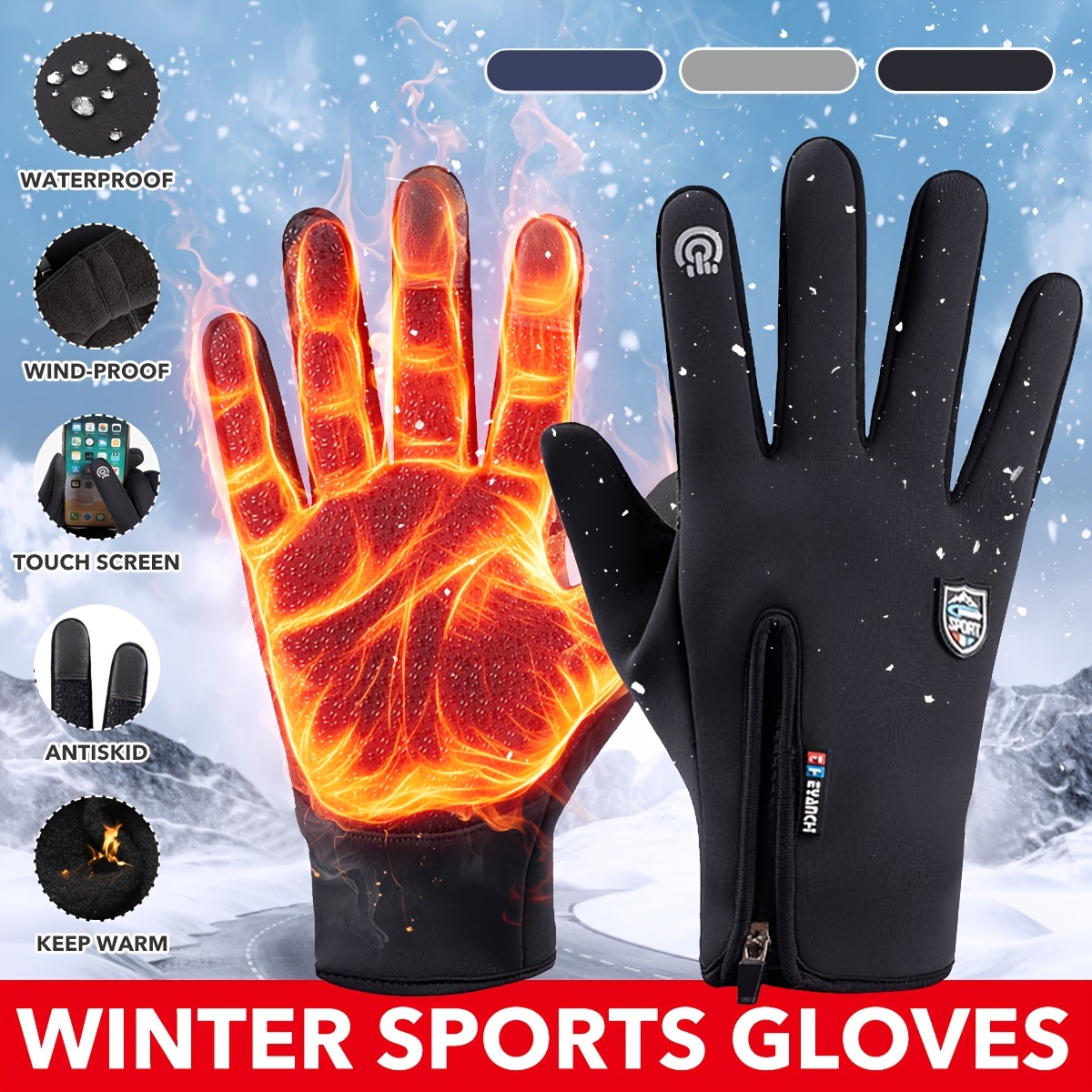 Los mejores guantes calefactables para combatir el frío invernal
