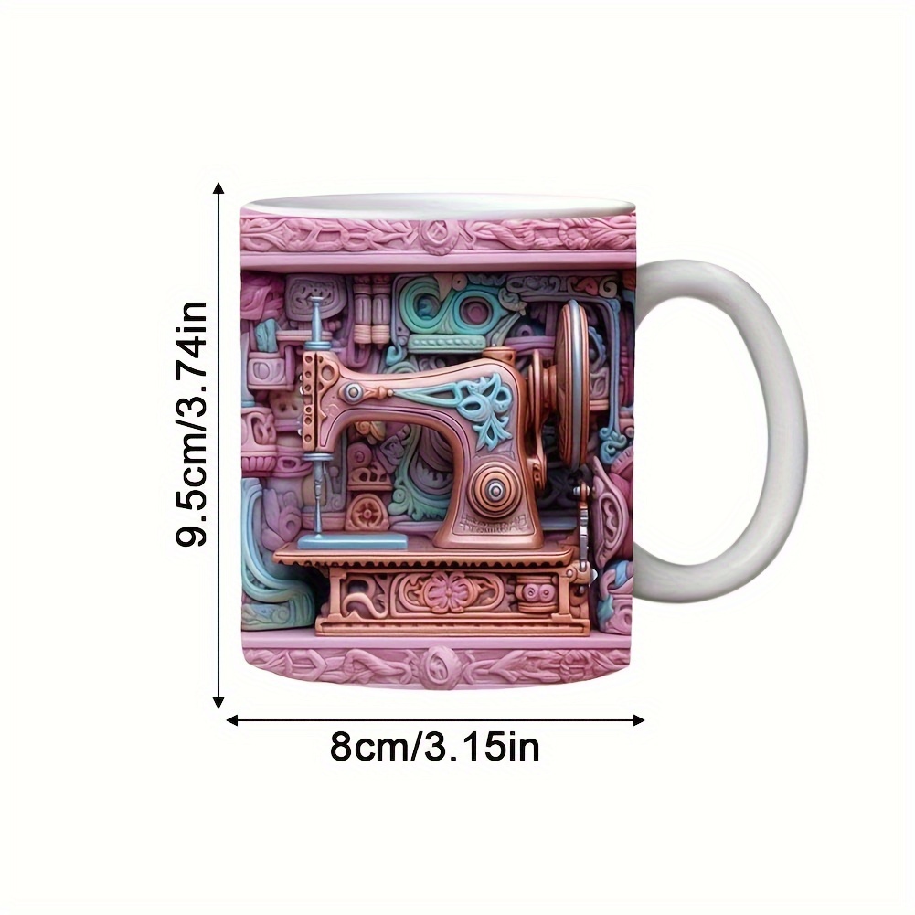 Sewing Machine Coffee Cup Novelty Sewing Machine Mug - Temu